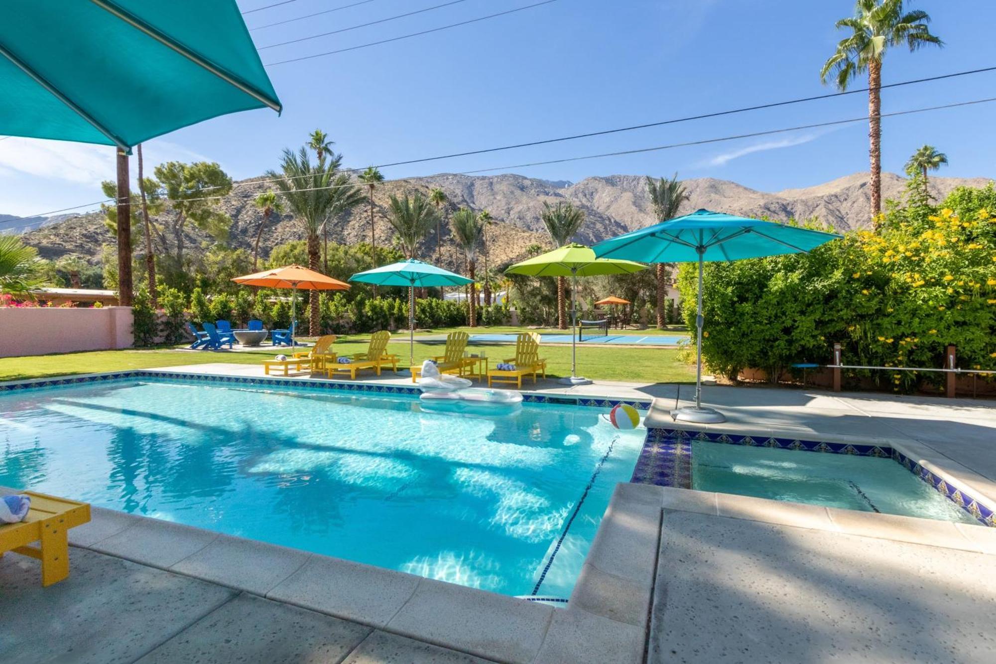 Casa Del Colibri' By Avantstay Luxe Estate W Pickle Ball Court Palm Springs Buitenkant foto
